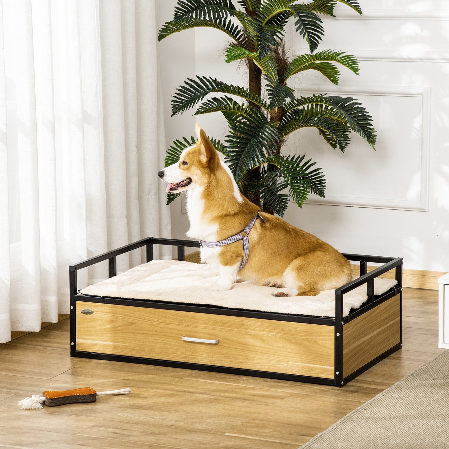 Elevated Decorative Dog Bed (Indoor)