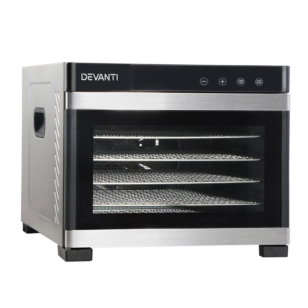 Stainless Steel 6 Tray Commercial Food Dehydrator