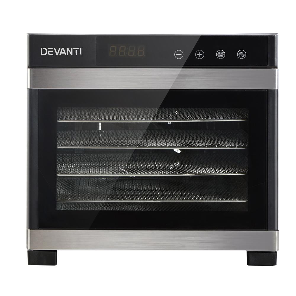 Stainless Steel 6 Tray Commercial Food Dehydrator