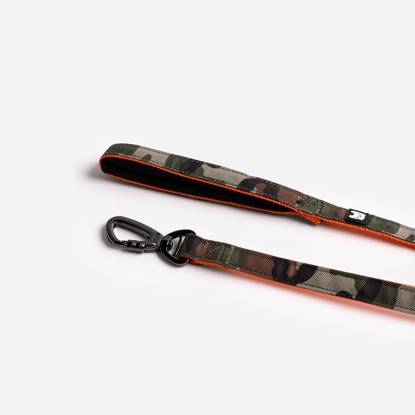 Poplin Camo Dog Leash – Padded Handle