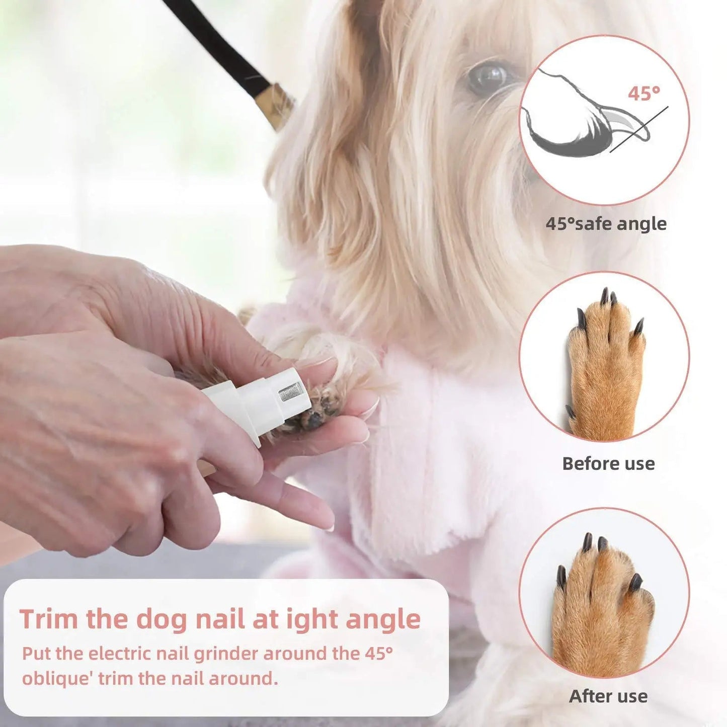 Professional 4 in 1 Electric Pet Trimmer