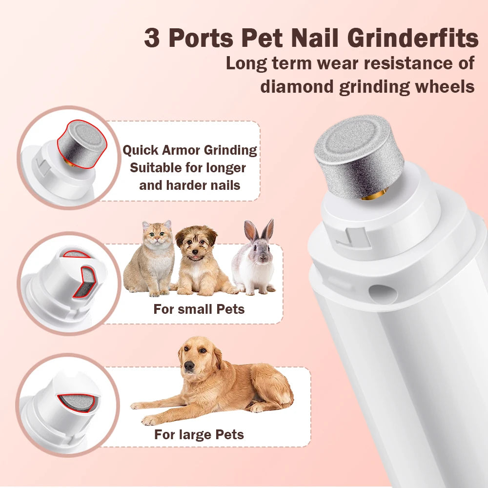 2-Speed Rechargeable Pet Nail Trimmer