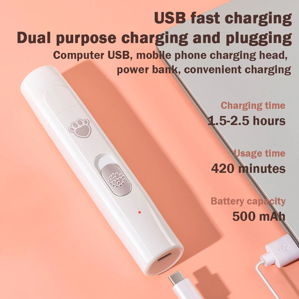 2-Speed Rechargeable Pet Nail Trimmer