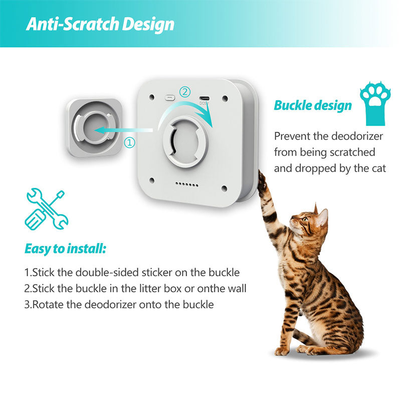 Smart Air Purifier for Litter Box Odour