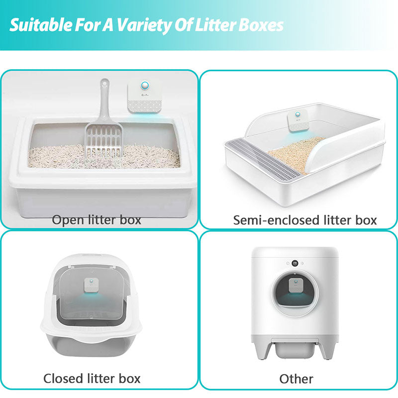 Smart Air Purifier for Litter Box Odour