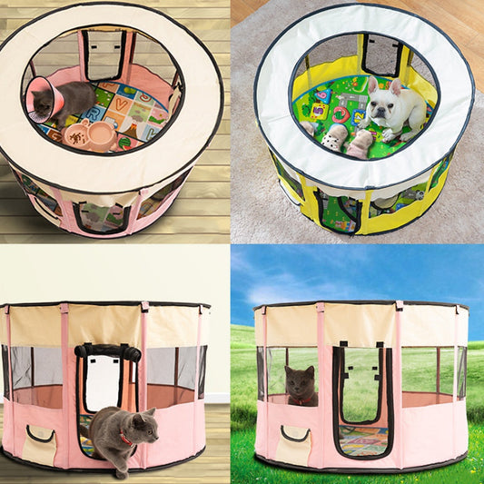Portable Pet House - Oxford Cloth Crate