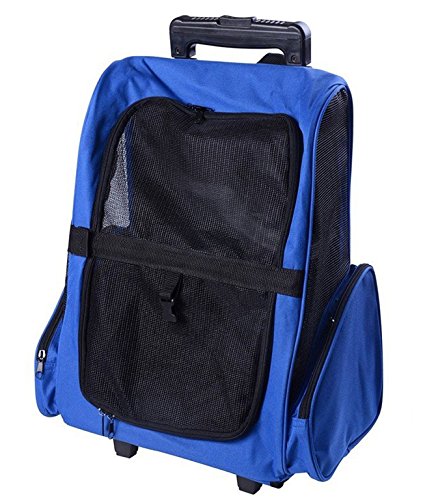 Pet Luggage Carrier - Rolling Backpack