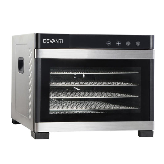 Stainless Steel 6 Tray Commercial Food Dehydrator