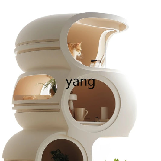 yjq cat climbing frame cat nest tree hole integrated molding villa pet