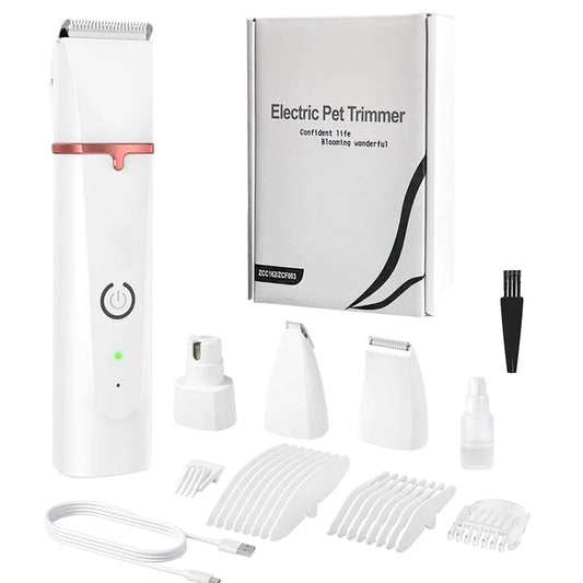 Professional 4 in 1 Electric Pet Trimmer
