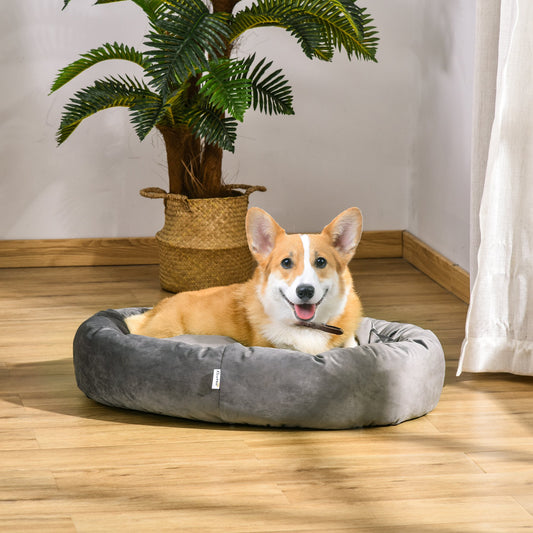 Pet Bed - Soft Velvet Lounge Sleeper