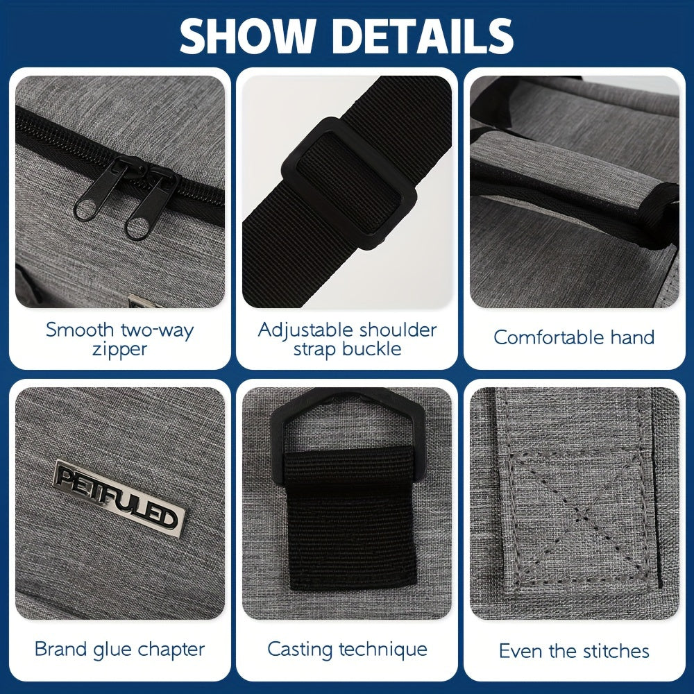 Pet Travel Bag Airline Approved with Bowls & Containers